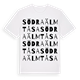 Södra Älmtåsa ordlek t-shirt