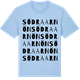 Blue Soul t-shirt med Södra Arnön ordlek t-shirt