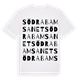 Södra Bamsanet ordlek t-shirt
