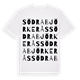 Södra Björkerås ordlek t-shirt
