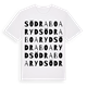 Södra Boaryd ordlek t-shirt