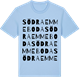 Blue Soul t-shirt med Södra Emmeboda ordlek t-shirt