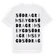Södra Grimsbygd ordlek t-shirt