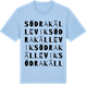 Blue Soul t-shirt med Södra Källevik ordlek t-shirt