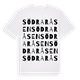 Södra Råsen ordlek t-shirt