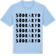 Blue Soul t-shirt med Södra Ryd ordlek t-shirt