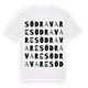 Södra Vare ordlek t-shirt