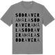 Mid Heather Gray t-shirt med Södra Veramåla ordlek t-shirt