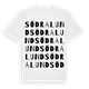 Södralund ordlek t-shirt