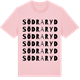 Pink Cotton t-shirt med Södraryd ordlek t-shirt