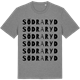 Mid Heather Gray t-shirt med Södraryd ordlek t-shirt