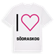 Jag älskar Södraskog t-shirt stort tryck
