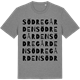Mid Heather Gray t-shirt med Södregården ordlek t-shirt