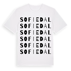 Sofiedal ordlek t-shirt – ekologisk bomull t-shirt från Pinshirt