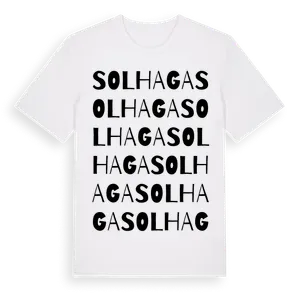 Solhaga ordlek t-shirt – ekologisk bomull t-shirt från Pinshirt