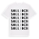Solliden ordlek t-shirt