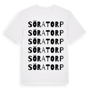 Söratorp ordlek t-shirt – ekologisk bomull t-shirt från Pinshirt