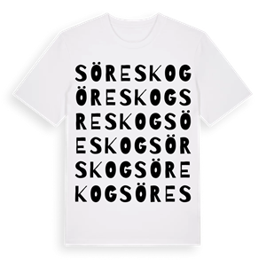 Söreskog ordlek t-shirt – ekologisk bomull t-shirt från Pinshirt