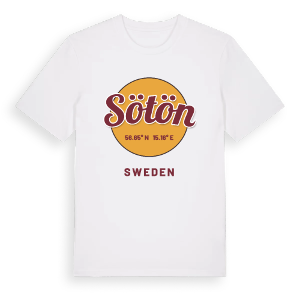 Sötön cirkel t-shirt – ekologisk bomull t-shirt från Pinshirt