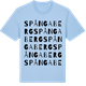 Blue Soul t-shirt med Spångaberg ordlek t-shirt