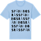 Blue Soul t-shirt med Spåningsrås ordlek t-shirt