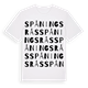 Spåningsrås ordlek t-shirt