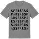 Mid Heather Gray t-shirt med Spårsås ordlek t-shirt