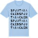 Blue Soul t-shirt med Spjutabacken ordlek t-shirt