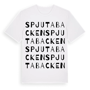 Spjutabacken ordlek t-shirt – ekologisk bomull t-shirt från Pinshirt