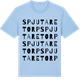 Blue Soul t-shirt med Spjutaretorp ordlek t-shirt