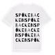 Spökebacken ordlek t-shirt