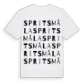 Spritsmåla ordlek t-shirt