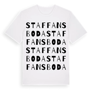 Staffansboda ordlek t-shirt – ekologisk bomull t-shirt från Pinshirt