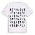 Stänkelsmåla ordlek t-shirt