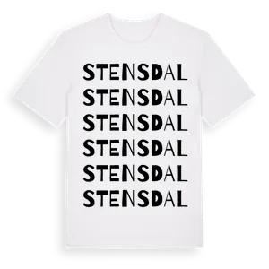Stensdal ordlek t-shirt – ekologisk bomull t-shirt från Pinshirt