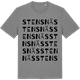 Mid Heather Gray t-shirt med Stensnäs ordlek t-shirt