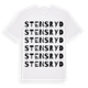 Stensryd ordlek t-shirt
