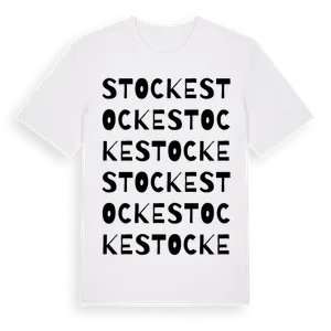 Stocke ordlek t-shirt – ekologisk bomull t-shirt från Pinshirt
