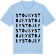 Blue Soul t-shirt med Stojby ordlek t-shirt