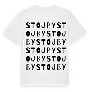 Stojby ordlek t-shirt – ekologisk bomull t-shirt från Pinshirt
