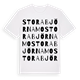 Stora Björnamo ordlek t-shirt