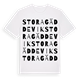 Stora Gäddevik ordlek t-shirt