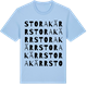 Blue Soul t-shirt med Stora Kärr ordlek t-shirt
