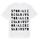 Stora Klereskruv ordlek t-shirt