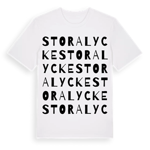 Stora Lycke ordlek t-shirt – ekologisk bomull t-shirt från Pinshirt