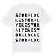 Stora Lycke ordlek t-shirt