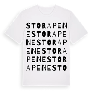 Stora Pene ordlek t-shirt – ekologisk bomull t-shirt från Pinshirt