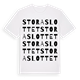 Stora slottet ordlek t-shirt