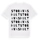 Stora Vashult ordlek t-shirt