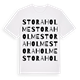 Storaholme ordlek t-shirt